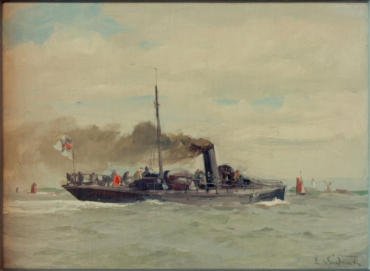 スピードボート（海軍軍艦） 作： レオンハルト・サンドロック