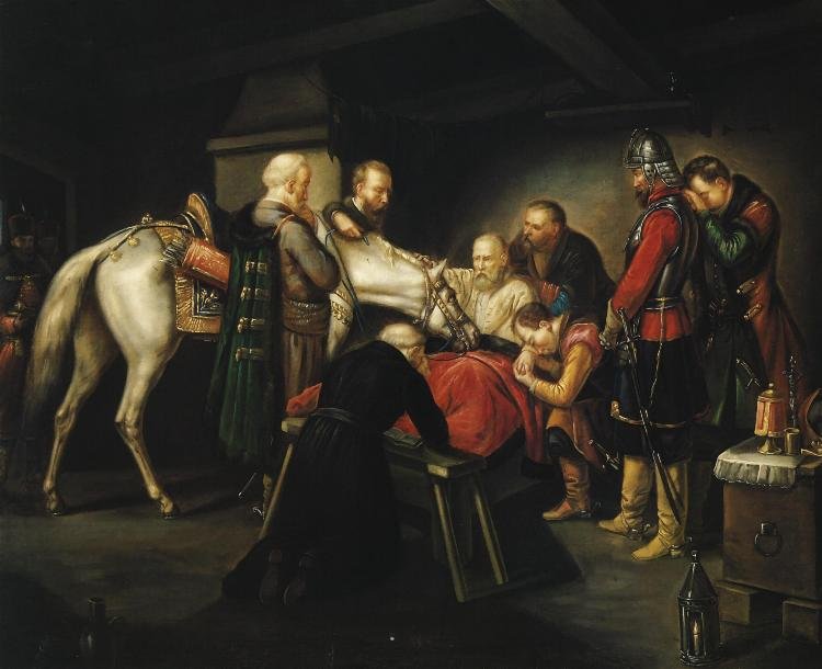 Der Tod des Czarniecki。 Czarnieckiの死。英語：ツァルニエツキの死。 作： レオポルド・レフラー
