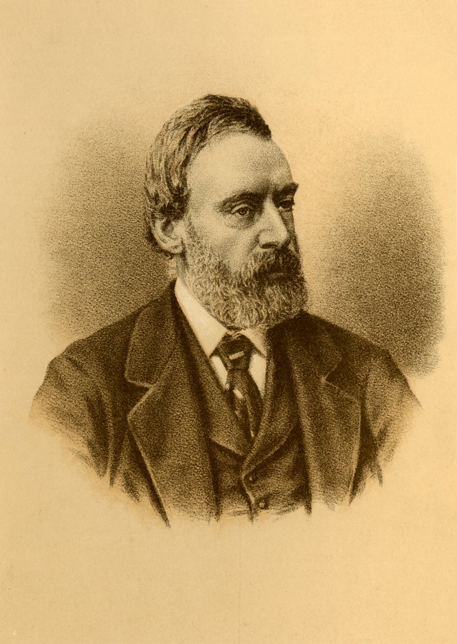 「サー・チャールズ・ギャバン・ダフィー」、1880年頃。 作： レサージュ