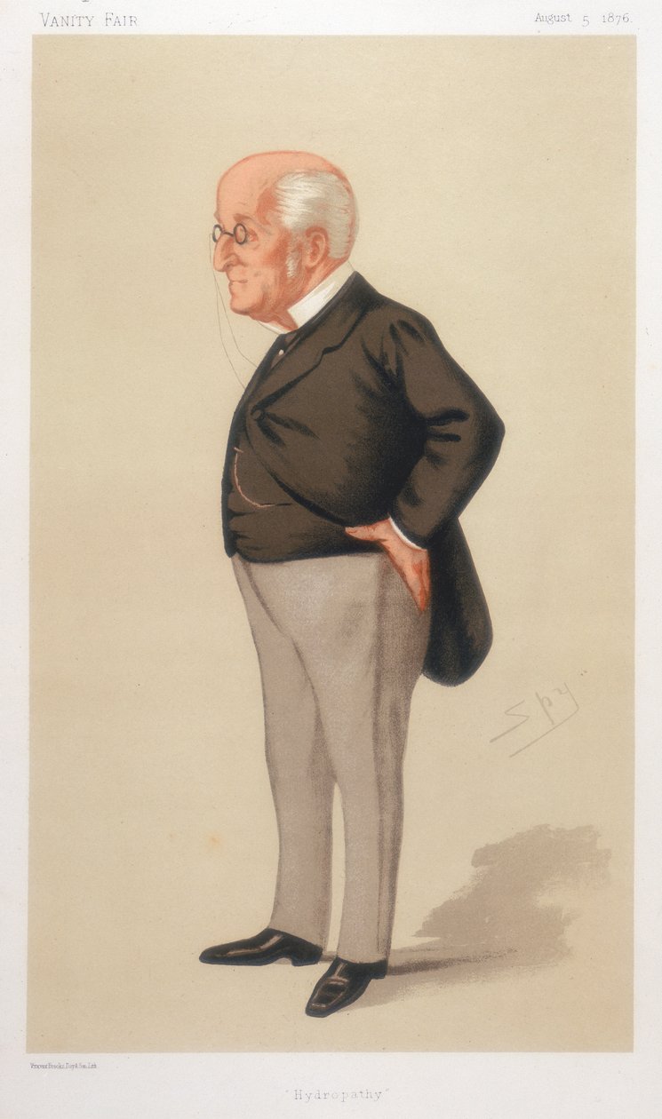 ジェームズマンビーガリー、イギリスの医師、1876年 作： レスリー・マシュー・ワード