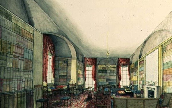 The Library at Aynhoe 作： リリ・カートライト