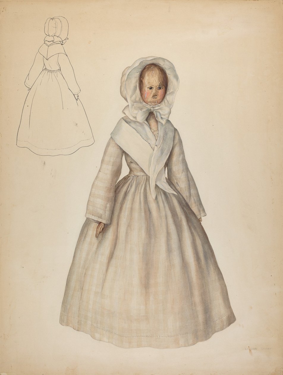 Doll, c. 1939. 作： リリアン・コージー