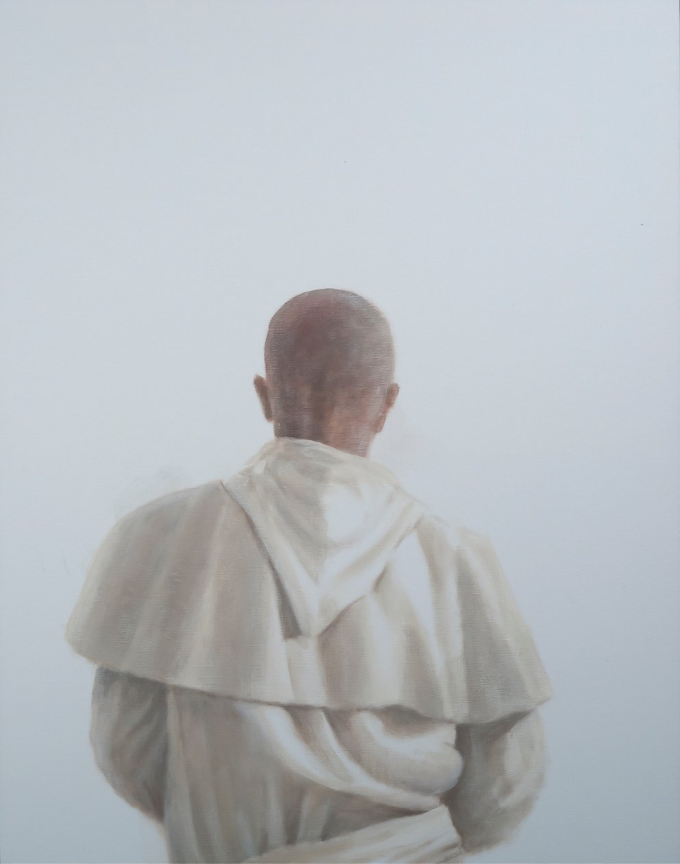 Monk Sant&39;Antimo II、2012（キャンバスにアクリル） 作： リンカーン・セリグマン