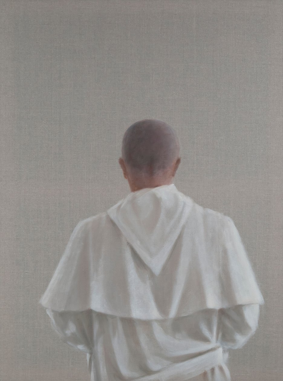 Monk Sant&39;Antimo III、2012（キャンバスにアクリル） 作： リンカーン・セリグマン