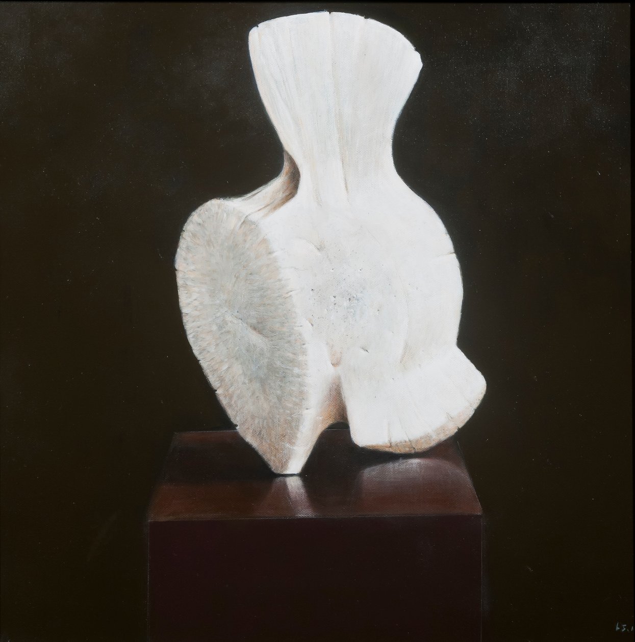 Whole Vertebra、2012年（キャンバスにアクリル） 作： リンカーン・セリグマン