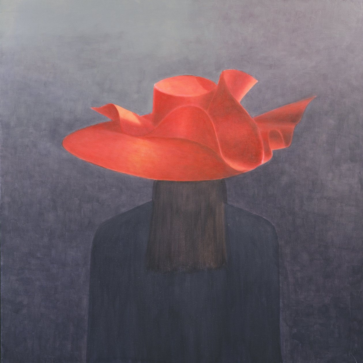 Red Hat、2004年（キャンバスにアクリル） 作： リンカーン・セリグマン