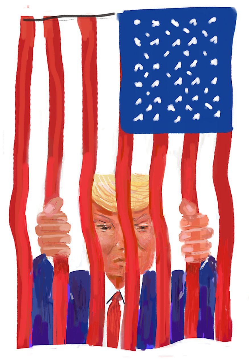 トランプ、2022年（デジタルプリント） 作： リンカーン・セリグマン