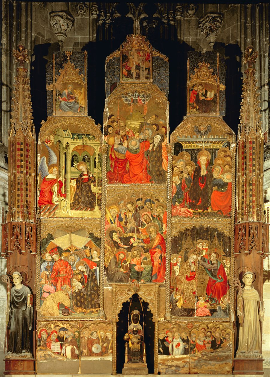 聖母の祭壇画 作： ルイス・ボラッサ
