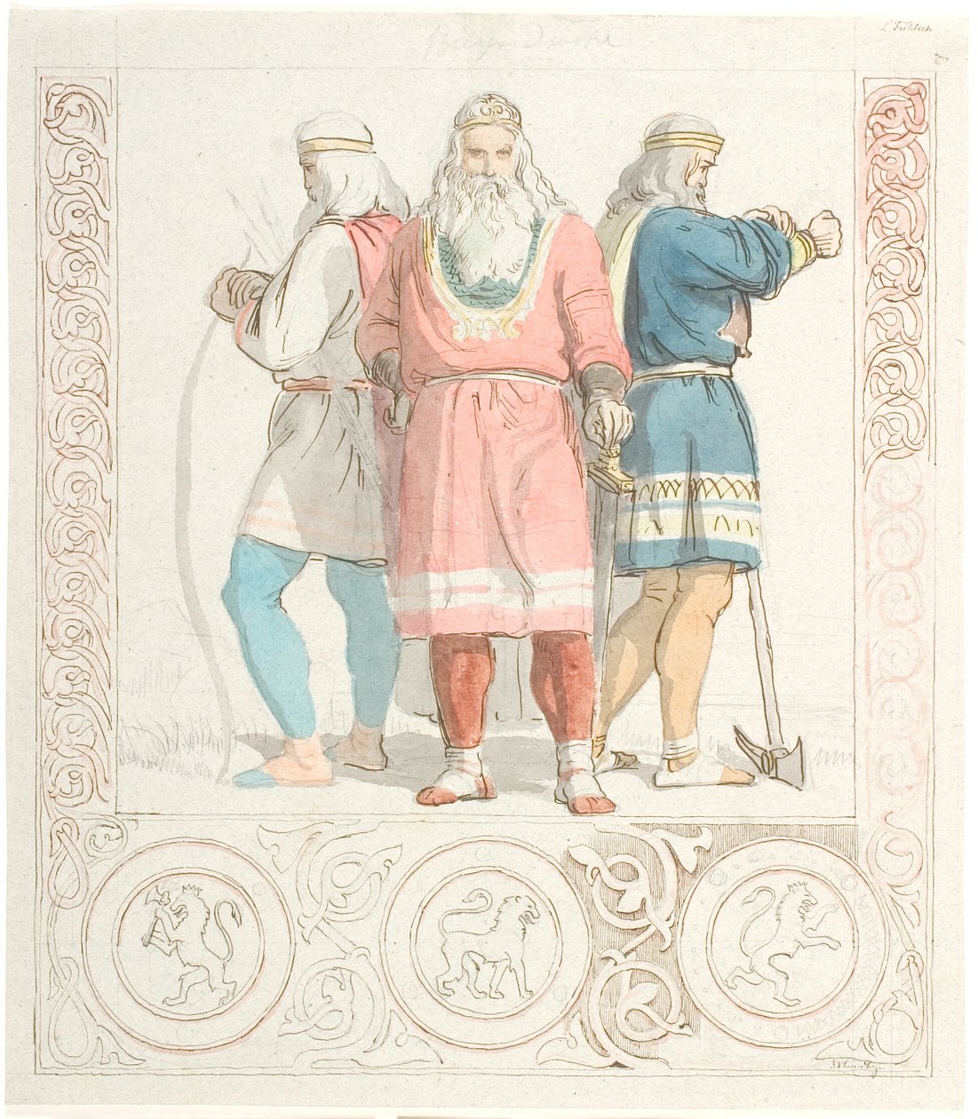 Ørvarodd、Holger Danske、Stærkodder 作： ローランス・フレーリッヒ