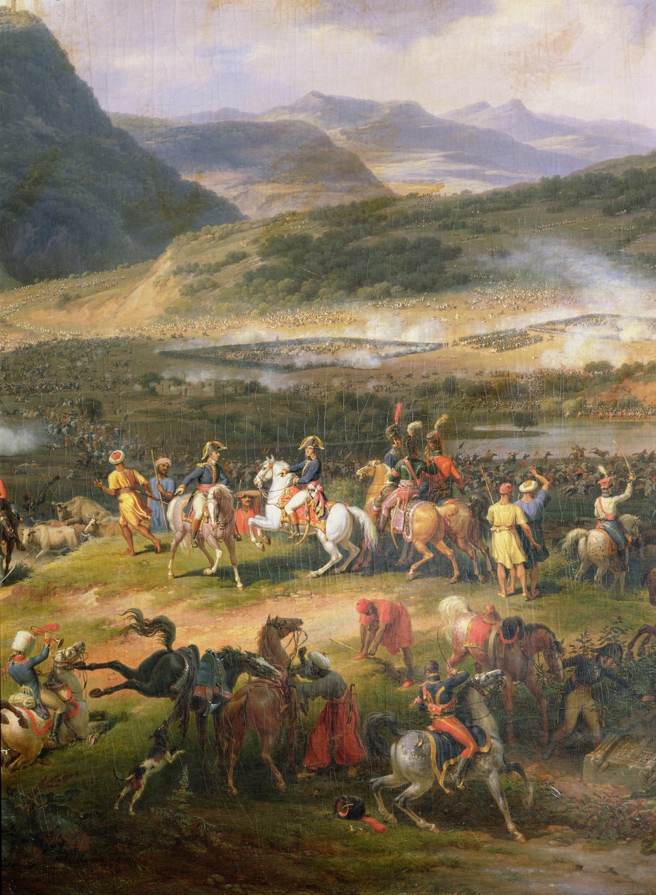 1799年4月16日、タボール山の戦い、1808年のナポレオンとそのスタッフの詳細（174808年の詳細） 作： ルイ・レジューヌ
