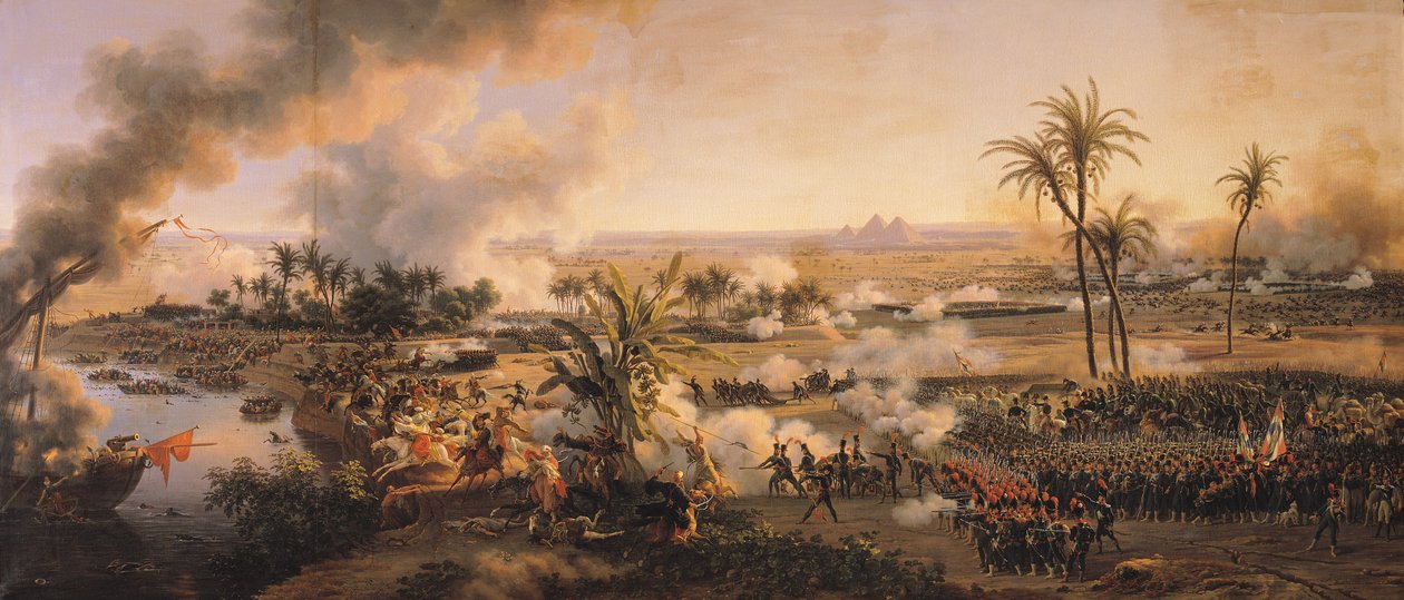 ピラミッドの戦い、1798年7月21日、1806年 作： ルイ・レジューヌ