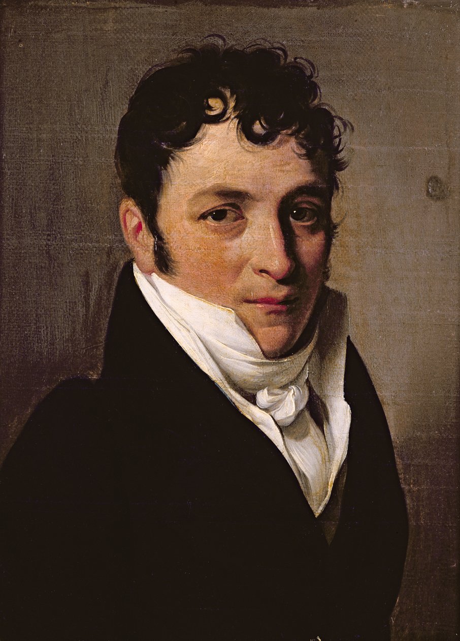 ピエールジャンガラット（1764-1823）と推定される男の肖像 作： ルイレオポルドボイリー
