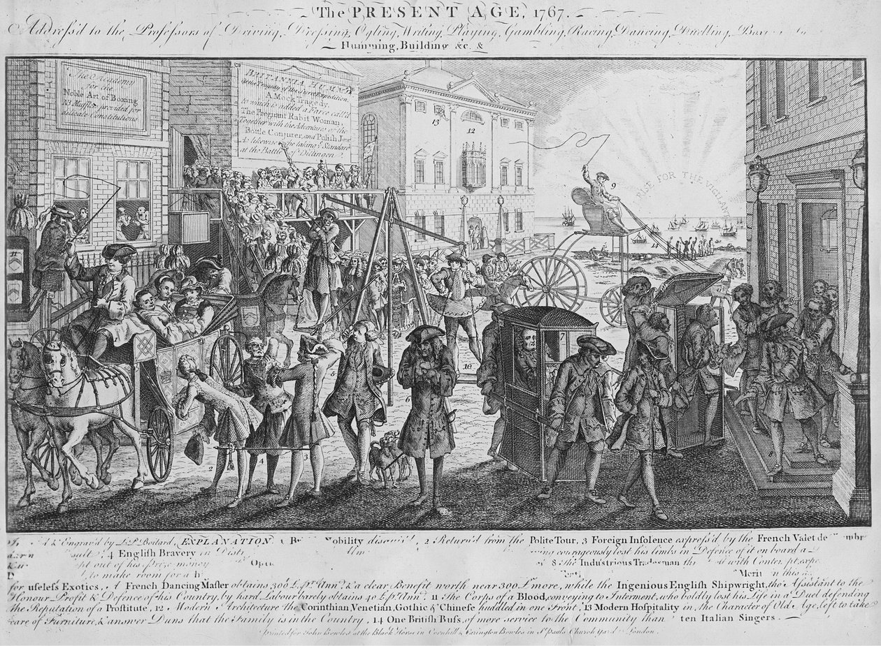 現代、1767、1749年に公開 作： ルイ・フィリップ・ボワタード