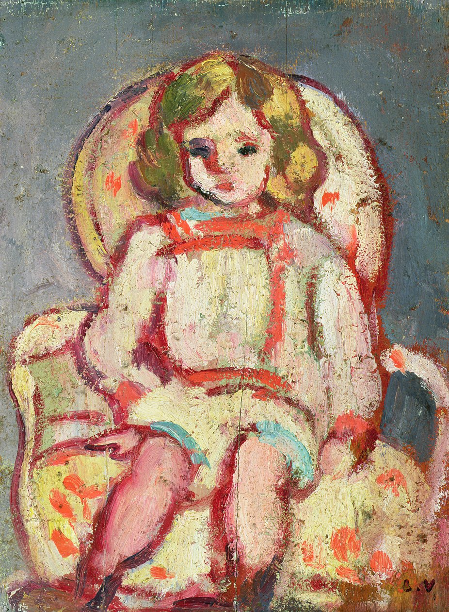 肘掛け椅子の子供 作： ルイ・ヴァルタ