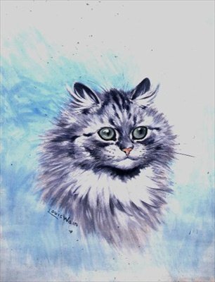 物思いにふける 作： ルイス・ウェイン