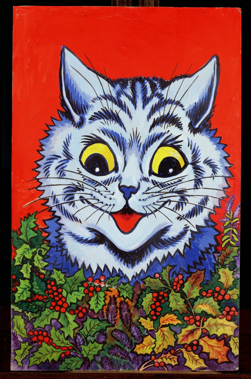 ホリーの猫（ガッシュ） 作： ルイス・ウェイン