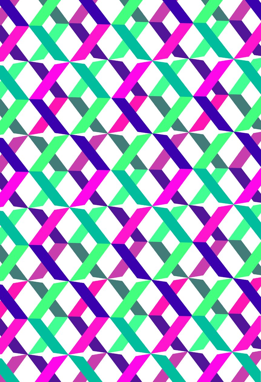 Geometric Crosses、2014年、（デジタルメディア） 作： ルイーザ・ヘレフォード