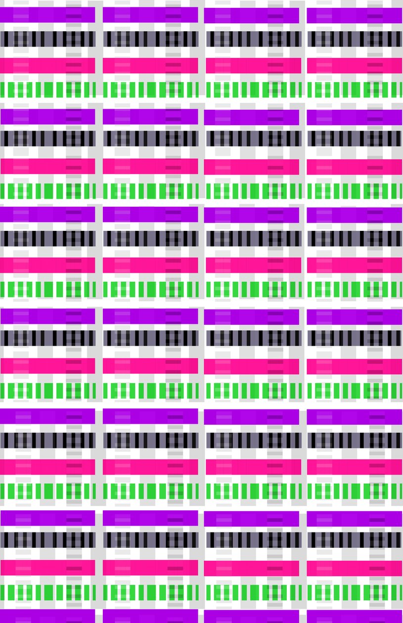 Stripe and Check、2014年（デジタルメディア） 作： ルイーザ・ヘレフォード