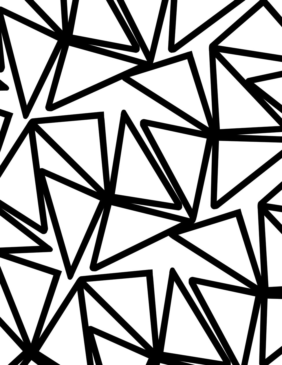 Triangles、2011、デジタルメディア 作： ルイーザ・ヘレフォード