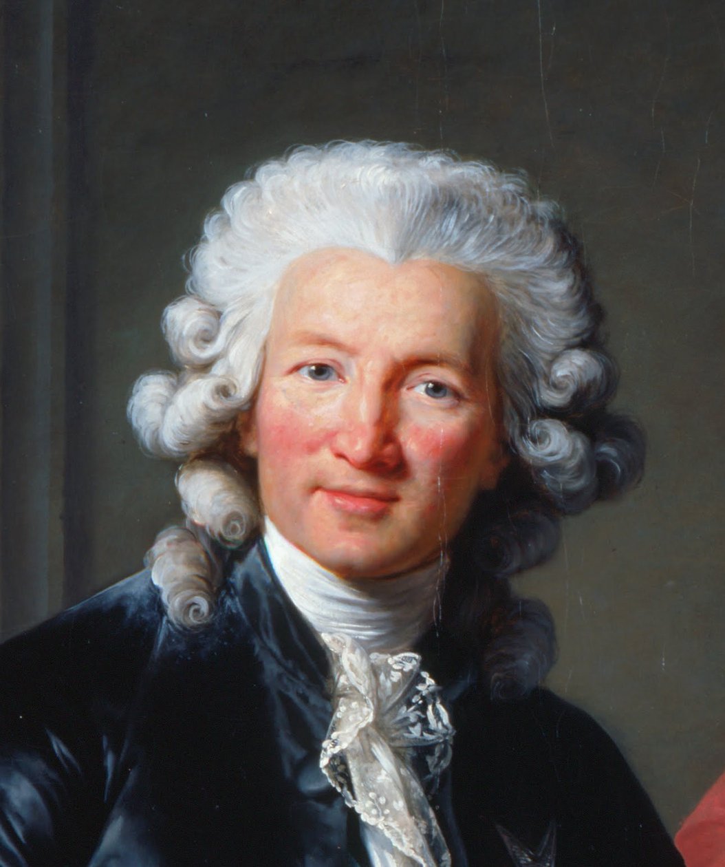 シャルル・アレクサンドル・ド・カロンヌの肖像1734-1802 作： Elisabeth Louise Vigee Lebrun