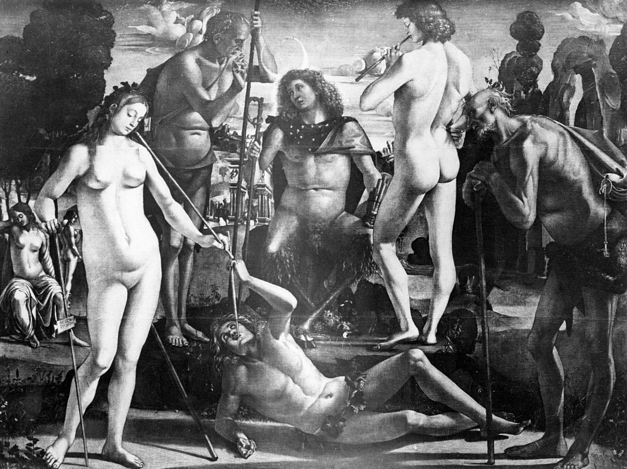 パンの裁判所、1484年頃 作： ルカ・シニョレッリ