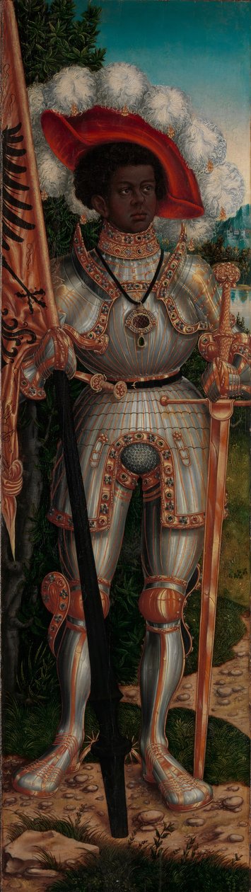 サンモーリス、ca。 1520-25。 作： ルーカス・クラナッハ・ザ・エルダー