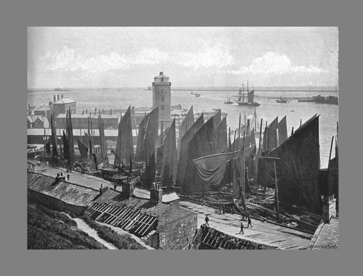 低照度、ノースシールド、c1900 作： M・アンティ