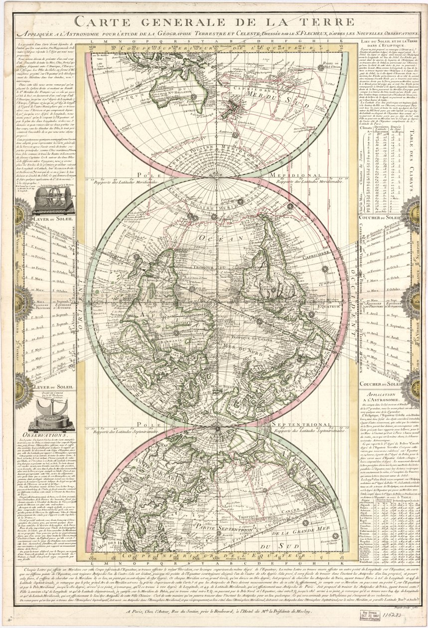 地球の一般的な地図 作： Mフレシュー