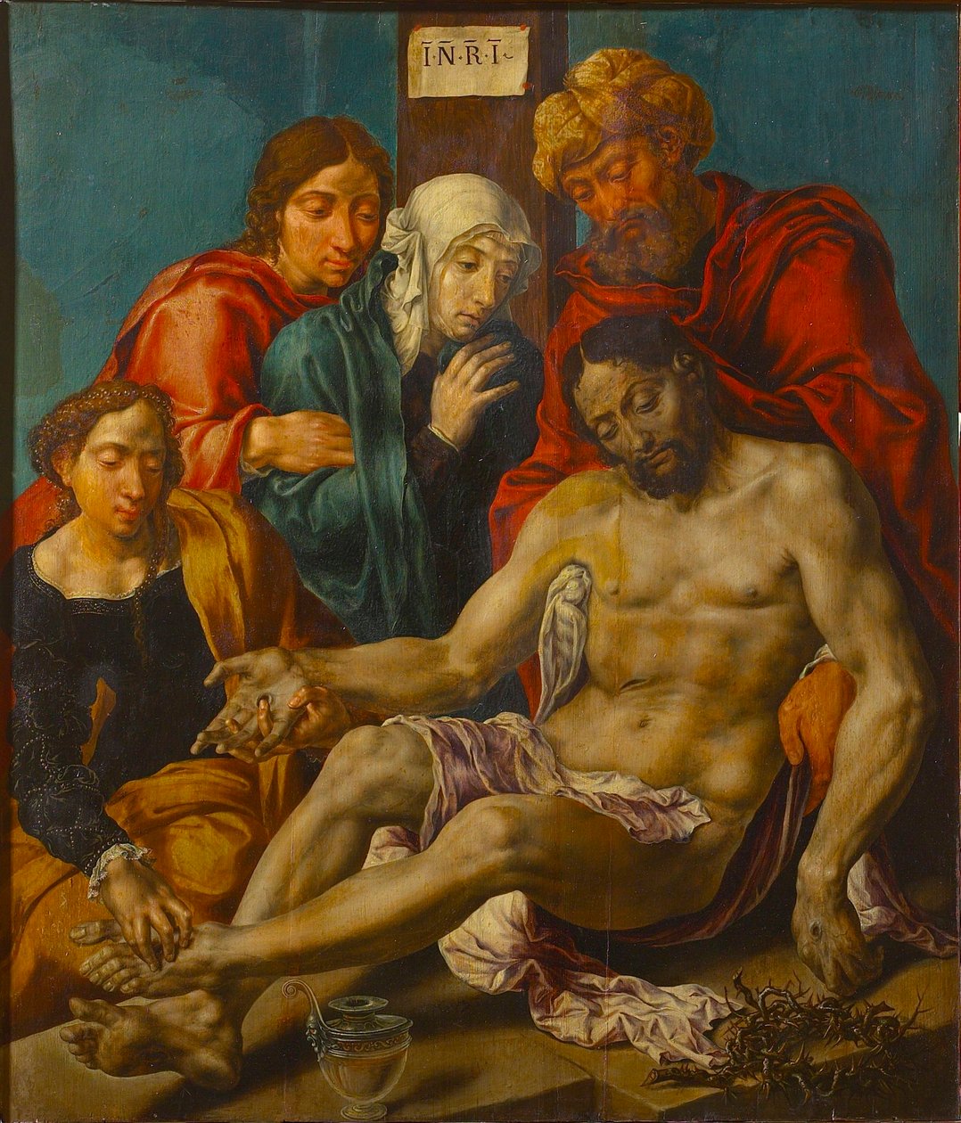 デポジション。 作： Maarten Jacobsz Heemskerck van