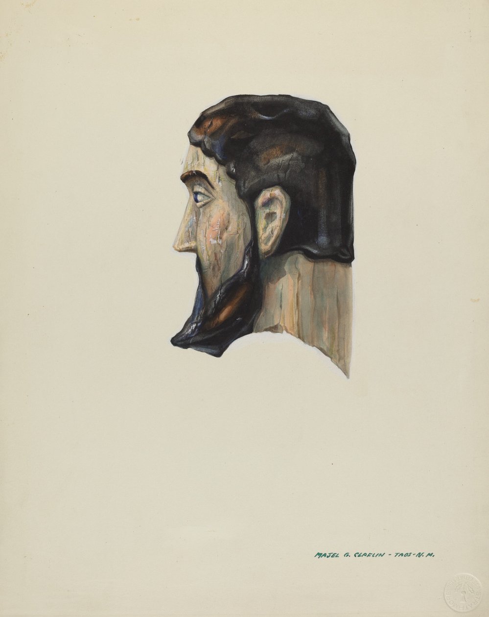 Bulto, c. 1938. 作： Majel G. Claflin