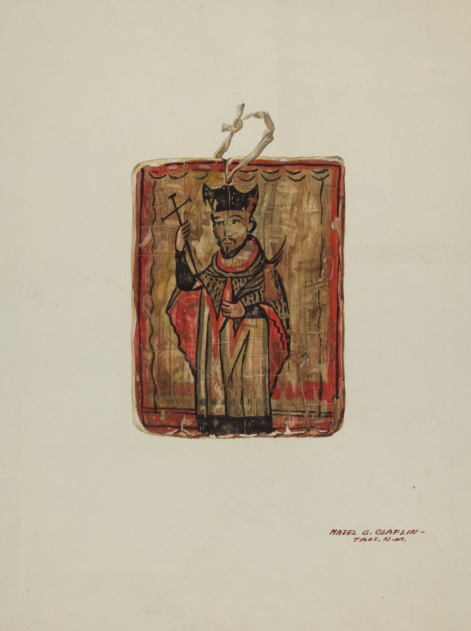 祭壇画 作： Majel G. Claflin