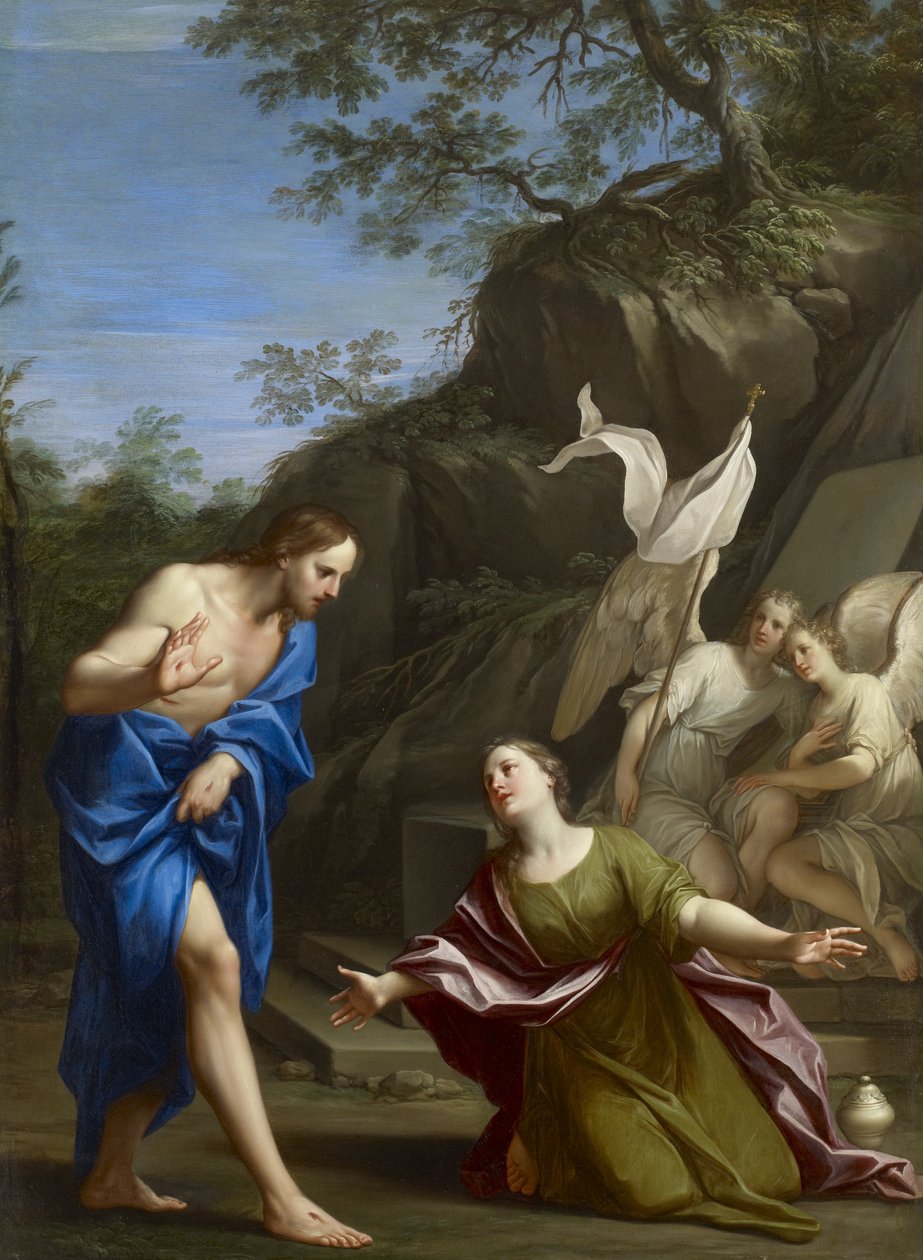 Noli Me Tangere（Touch me not）、c.1700 作： マルカントニオ・フランチェスキーニ