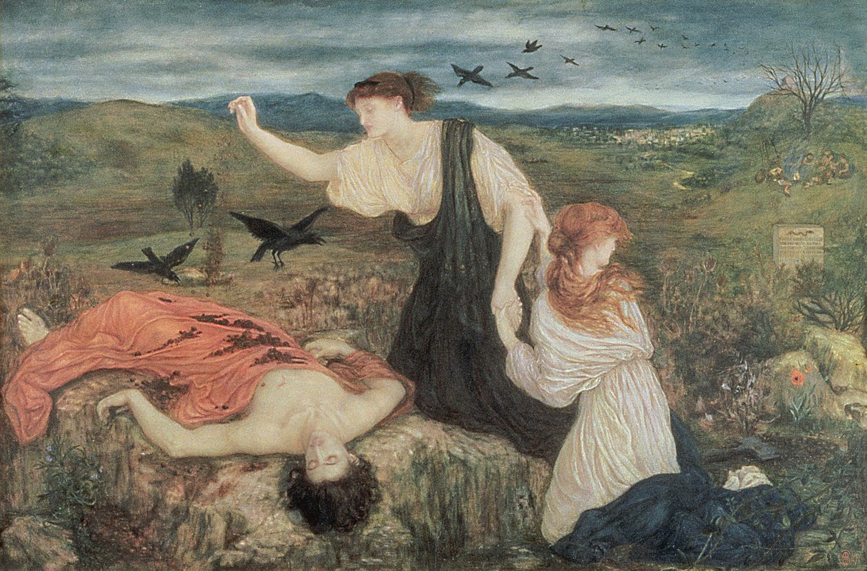 Sophoclesによる「Antigone」のAntigone 作： マリー・スパルタリ・スティルマン