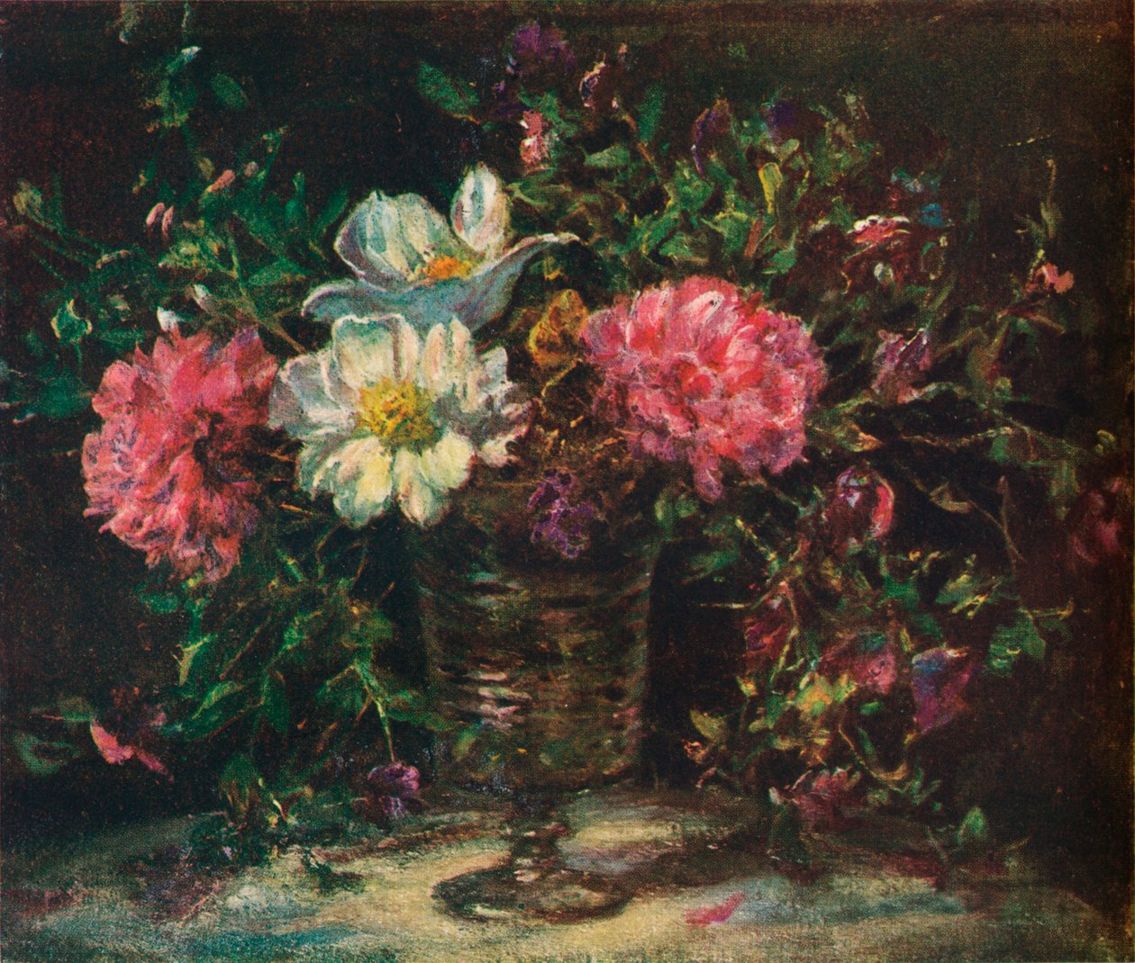 牡丹、c1919 作： マーク・フィッシャー