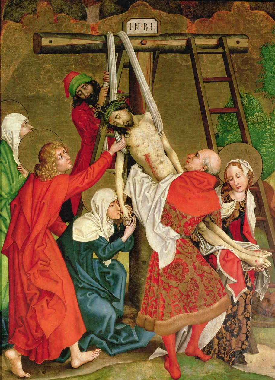 ドミニカ人の祭壇画からの堆積、1470年〜80年 作： マーティン・ショーンガウアー