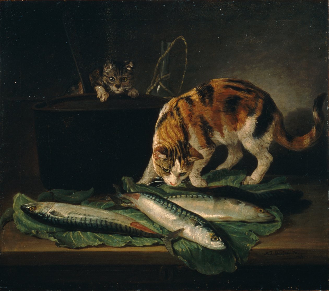 猫と魚 作： マーティン・フェルディナンド・クワダル