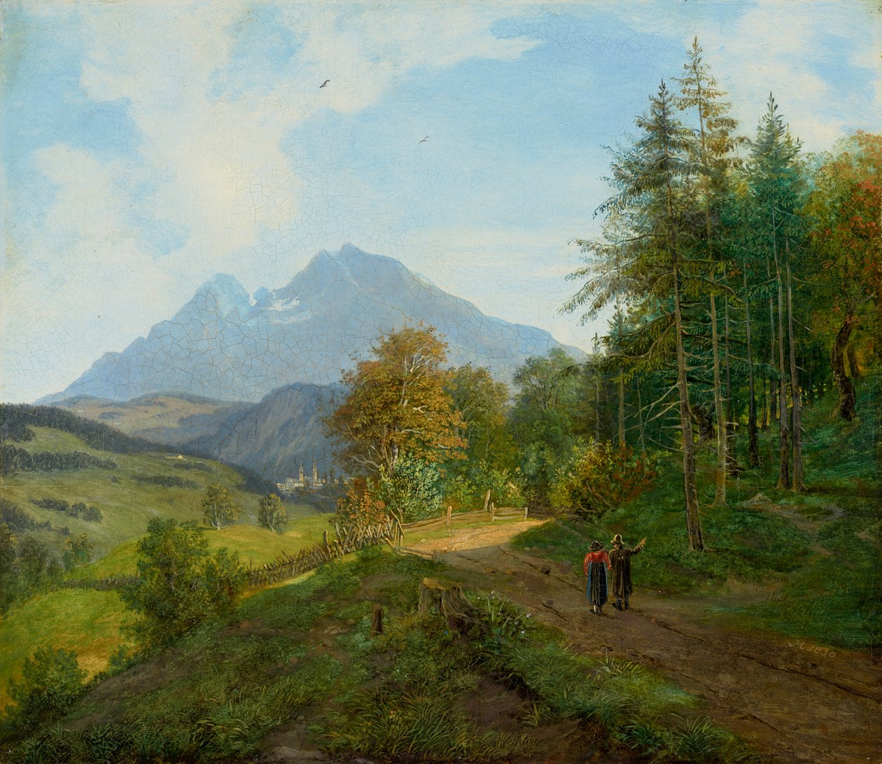ベルヒテスガーデン近くの風景 作： マーティンマーティン