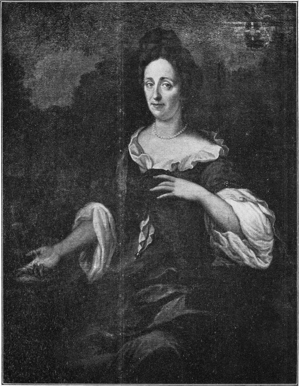 アッシュヴァンワイク家の女性の肖像画 作： Martinus de la CourtまたはAfter Martinus