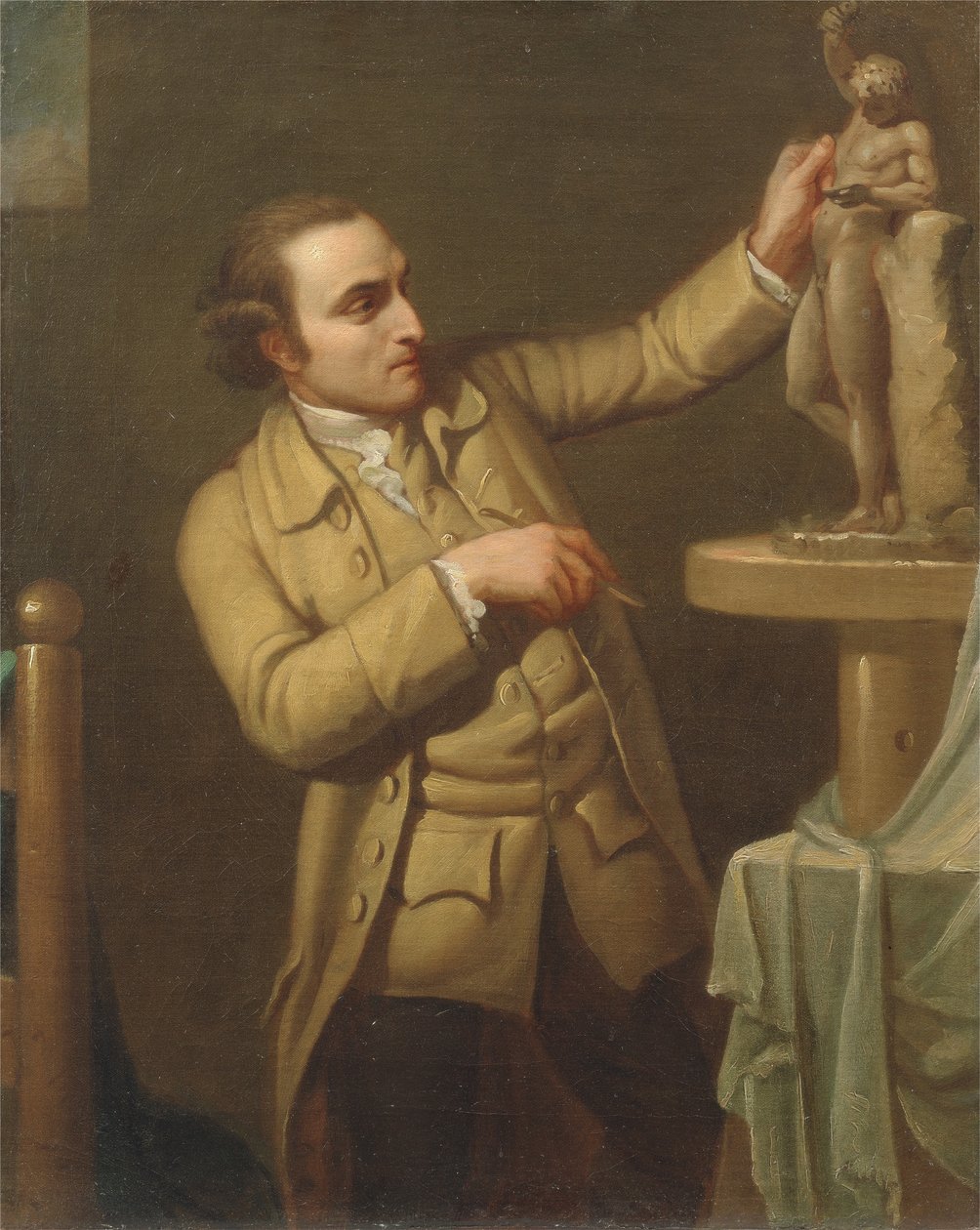 ジョセフ・ノルケンズ（1737-1823）c.1770-71（帆布に油彩） 作： メアリー・モーザー