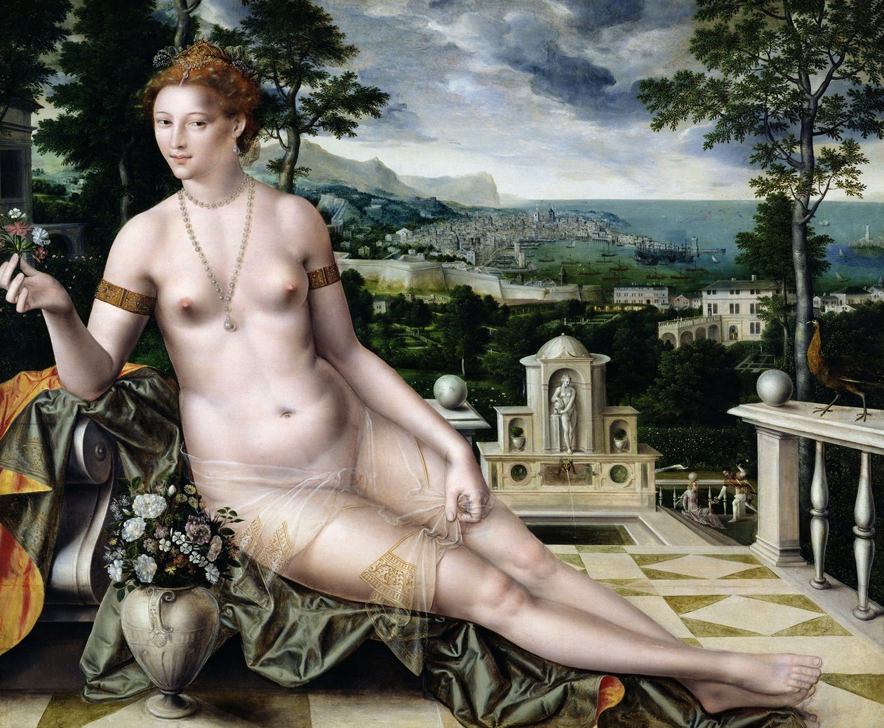 Cytherea のヴィーナス、1561 年 作： Massys