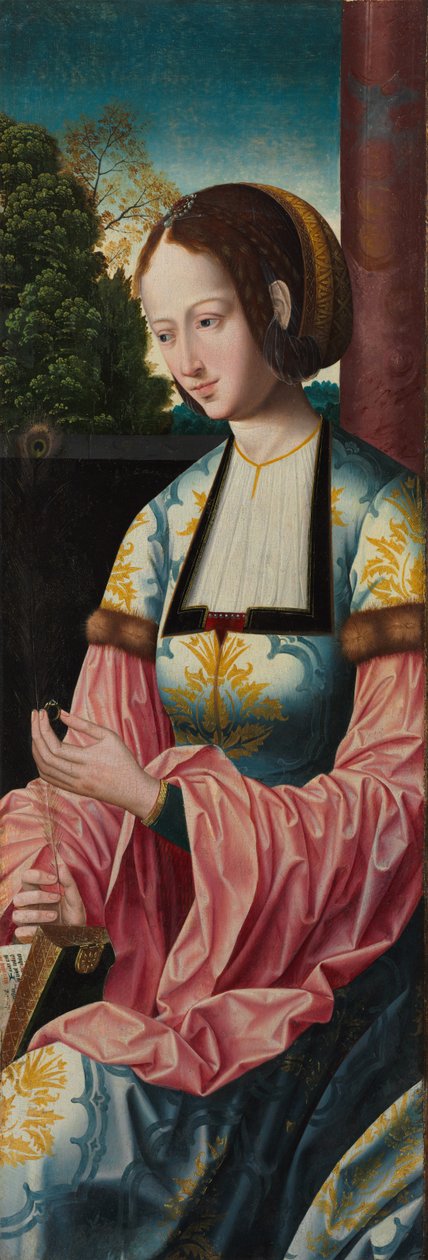 セントバーバラ、c。 1520。 作： 聖血のマスター
