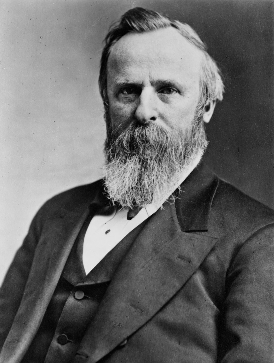 ラザフォード・B・ヘイズ大統領、1880年頃 作： マシューB.ブレイディ