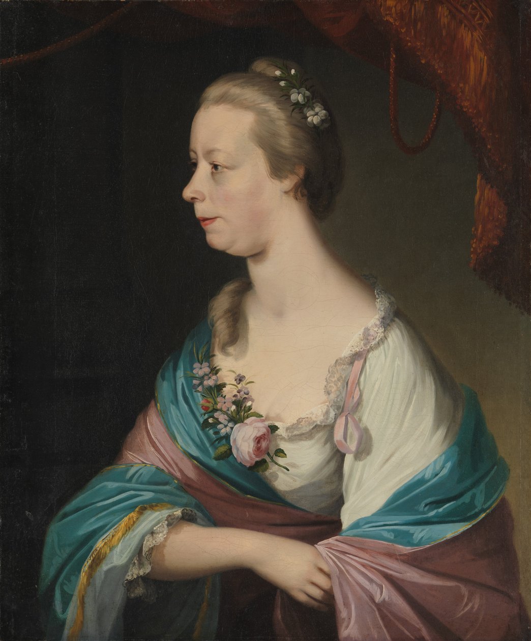 クリスティアナ・スティル・キーン、ca。 1769。 作： マシュー・プラット