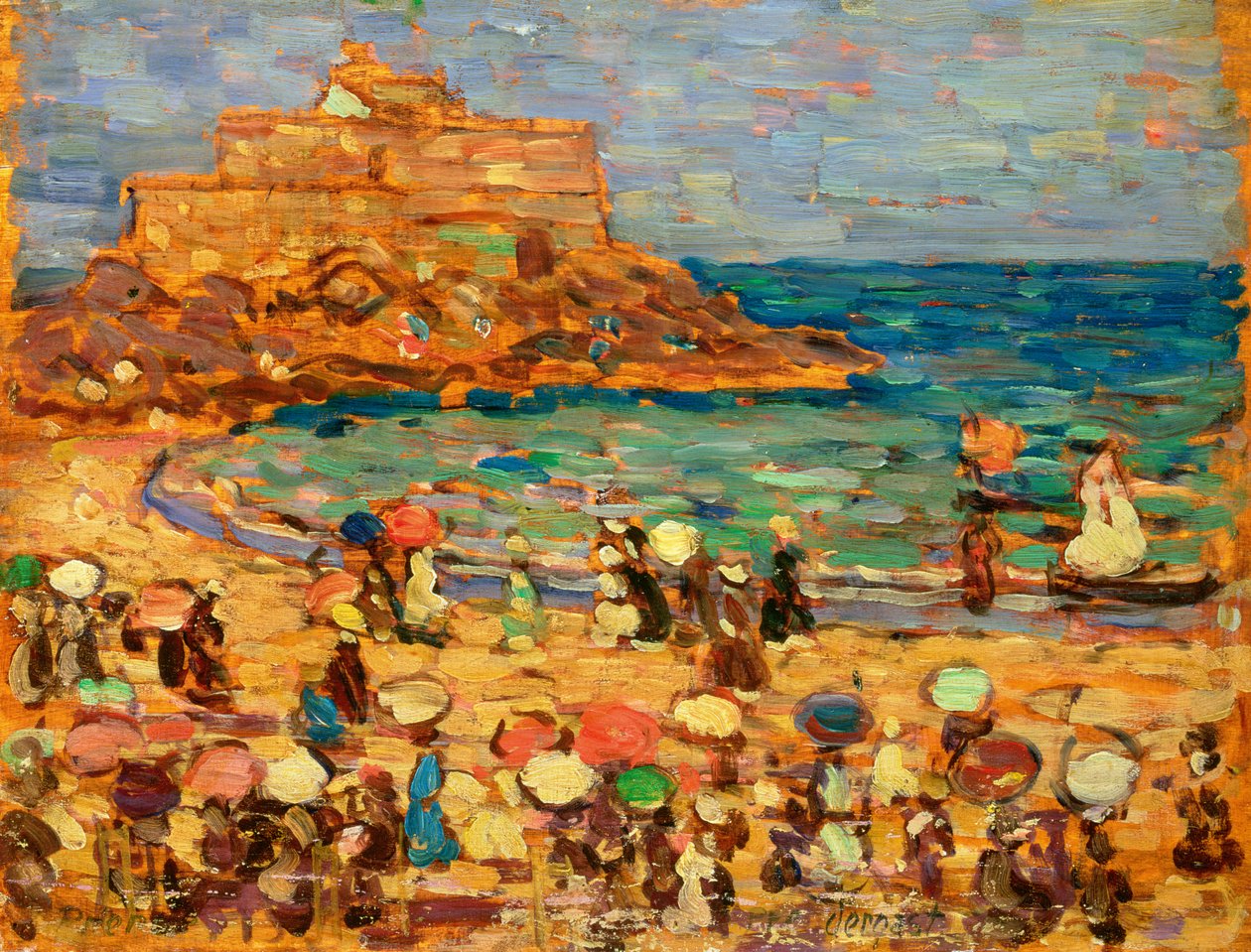 サンマロの海 作： モーリス・ブラジル・プレンダーガスト