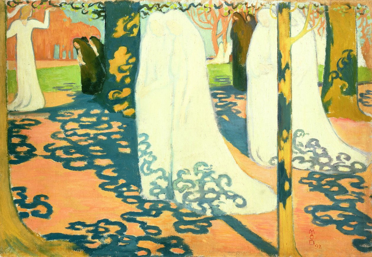 木の下の行列、1892 作： モーリス・デニス