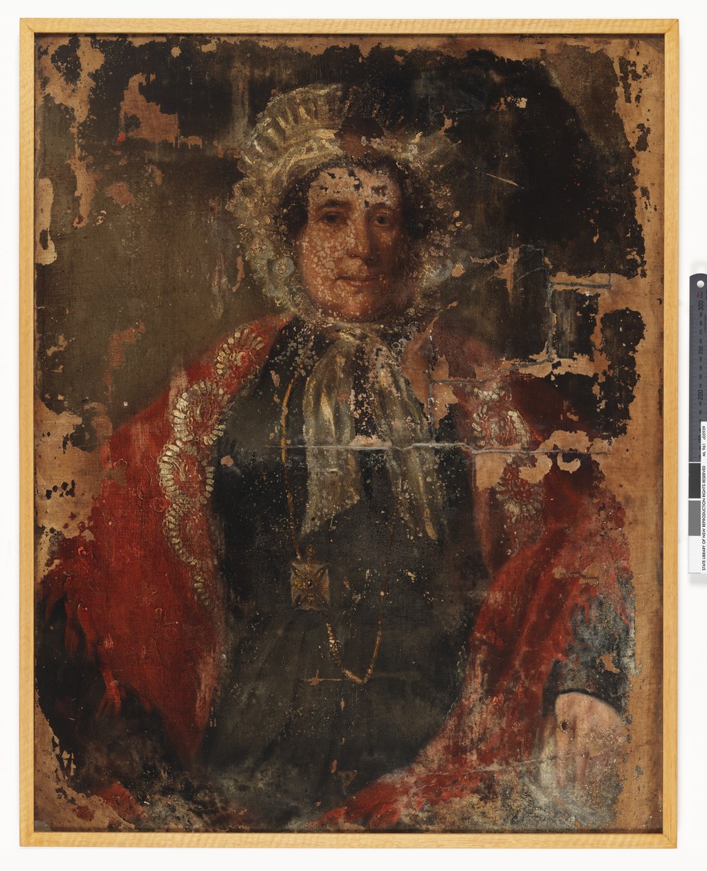 ワインフレッドレドモンドの肖像、1841年 作： モーリス・フェルトン
