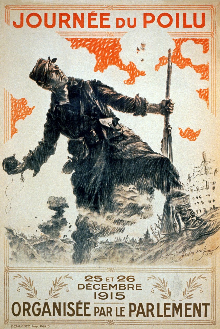 毛深い日、1915 作： モーリス・ルイ・アンリ・ノイモン