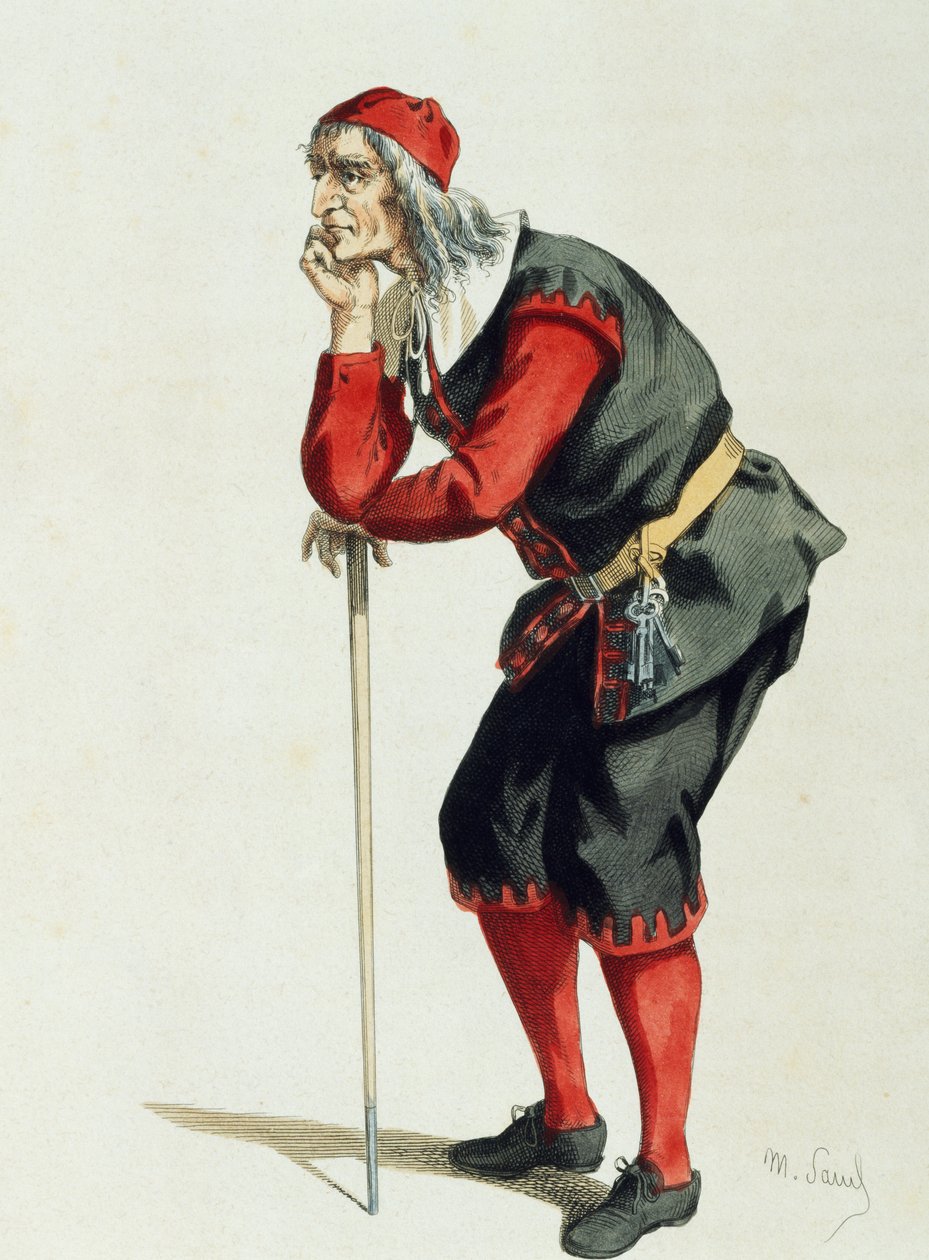 モーリス・サンド（1823-1889）の「Don Pancrazio Cucuzziello」。 作： モーリス・サンド