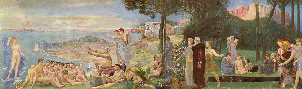 ドイツ語：ギリシャの花 作： マックス・クリンガー