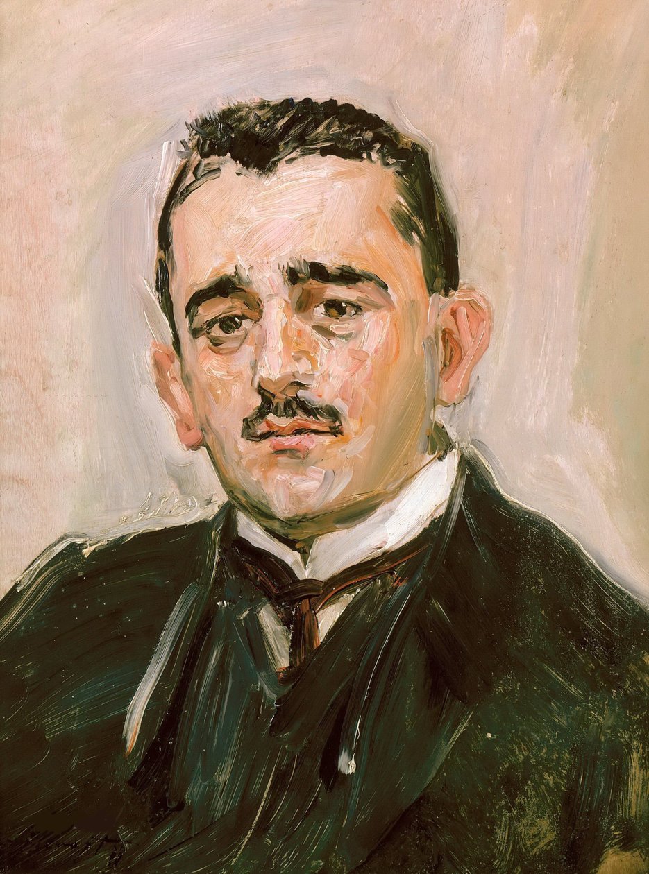 Bruno Cassirer 1872-1941、1911の肖像。 作： マックス・スレイボクト